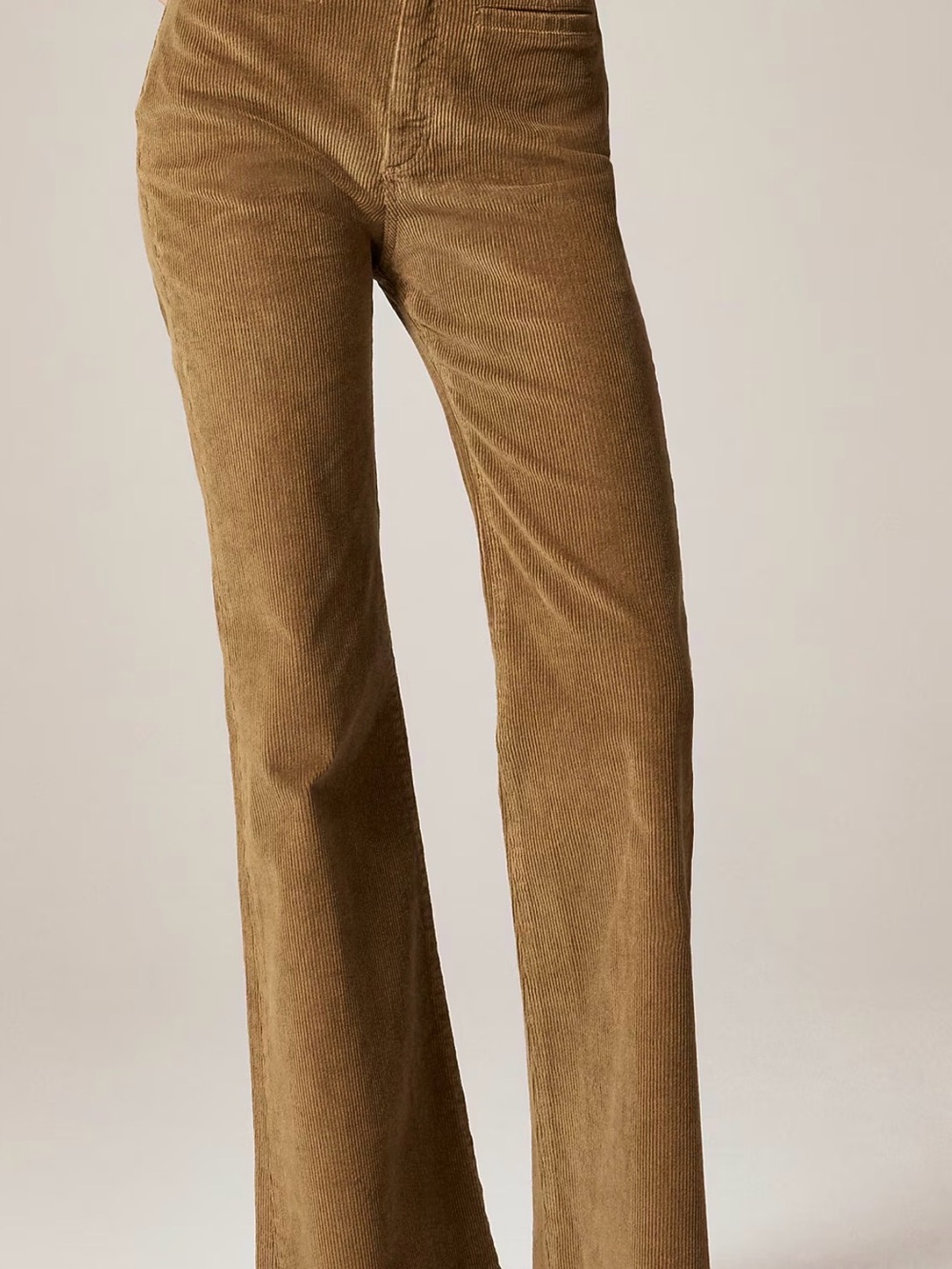 J. Crew Wide-Leg Corduroy Jeans in Sol (green)